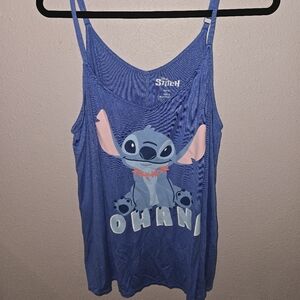 Torrid Disney Blue Stitch Tank Top